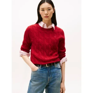 Tommy Hilfiger Wełniany sweter | Regular Fit