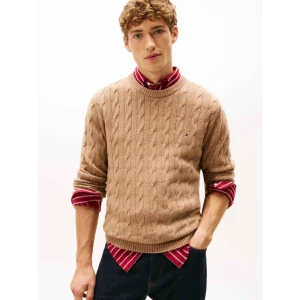 Tommy Hilfiger Wełniany sweter | Regular Fit