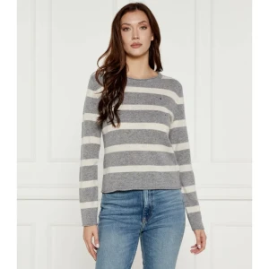 Tommy Hilfiger Wełniany sweter | Regular Fit