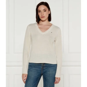 Tommy Hilfiger Wełniany sweter | Regular Fit