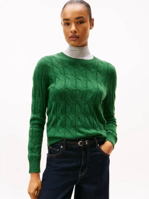 Tommy Hilfiger Wełniany sweter | Regular Fit