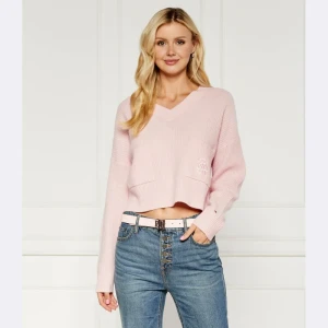 Tommy Hilfiger Wełniany sweter | Relaxed fit