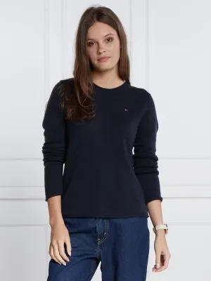 Tommy Hilfiger Wełniany sweter SOFT C-NK | Regular Fit