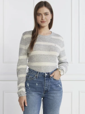 Tommy Hilfiger Wełniany sweter SOFT C-NK | Regular Fit