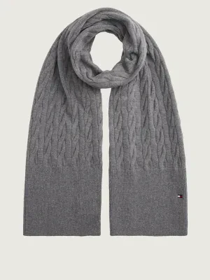 Tommy Hilfiger Wełniany szal