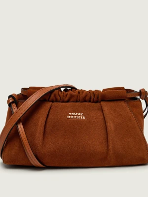 Tommy Hilfiger Worek | zamsz brązowy