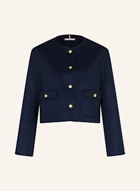 Tommy Hilfiger Żakiet Pudełkowy blau