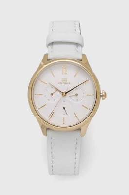 Tommy Hilfiger zegarek damski kolor biały