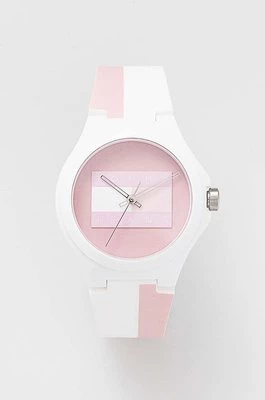 Tommy Hilfiger zegarek damski kolor biały