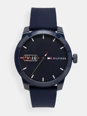 Tommy Hilfiger zegarek męski kolor granatowy 1791381