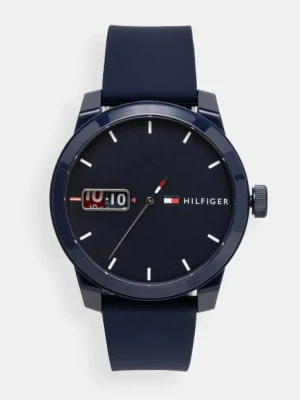 Tommy Hilfiger zegarek męski kolor granatowy 1791381