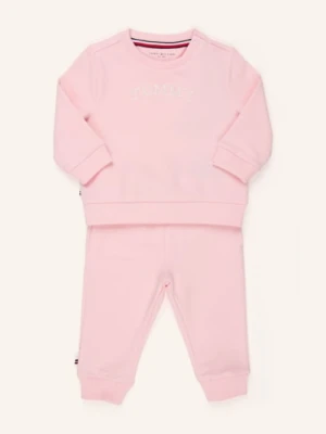 Tommy Hilfiger Zestaw: Bluza I Spodnie Dresowe rosa