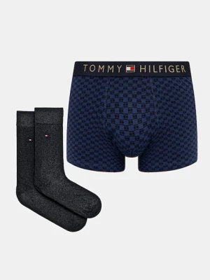 Tommy Hilfiger zestaw bokserki i skarpetki kolor granatowy