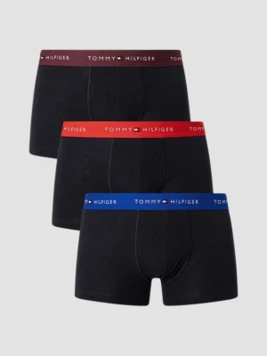 TOMMY HILFIGER Zestaw męskich granatowych bokserek 3PACK