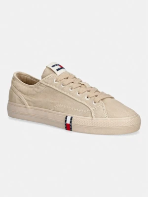 Tommy Jeans ARCHIVE VULC Y2K WASHED CANVAS tenisówki damskie
