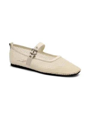 Tommy Jeans Baleriny MARYJANE | z dodatkiem skóry