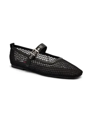 Tommy Jeans Baleriny MARYJANE | z dodatkiem skóry