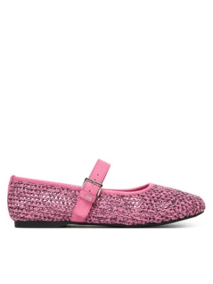 Tommy Jeans Baleriny Tjw Knitted Ballerina EN0EN03030 Różowy