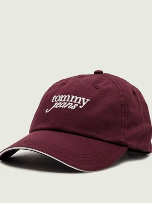 Tommy Jeans Bejsbolówka bordowy