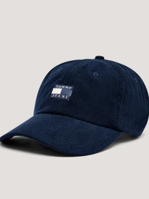 Tommy Jeans Bejsbolówka HERITAGE | sztruks