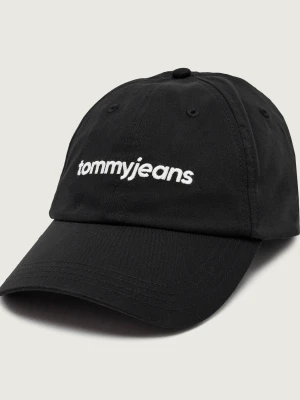 Tommy Jeans Bejsbolówka TJM Script czarny