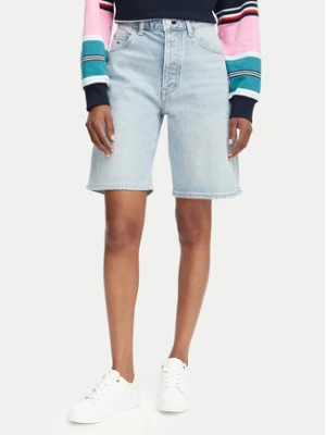Tommy Jeans Bermudy DW0DW23123 Niebieski jasny Regular Fit
