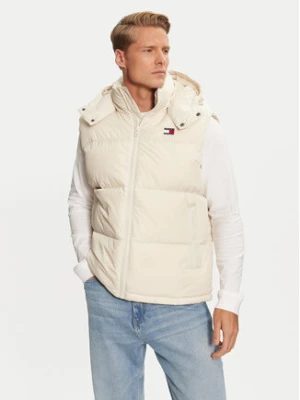 Tommy Jeans Bezrękawnik Alaska DM0DM19538 Beżowy Regular Fit