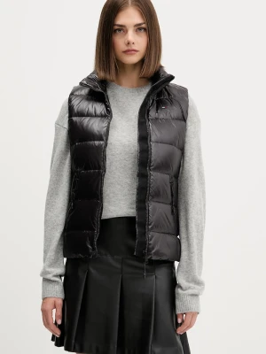 Tommy Jeans bezrękawnik puchowy czarny