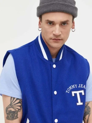 Tommy Jeans bezrękawnik z domieszką wełny