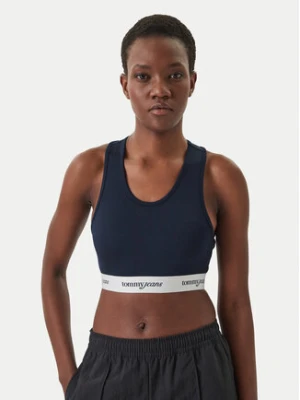 Tommy Jeans Biustonosz top DW0DW22762 Granatowy