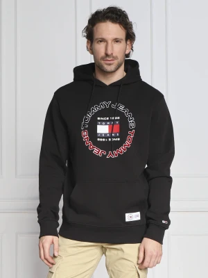 Tommy Jeans Bluza ATHLETIC | Regular Fit czarny