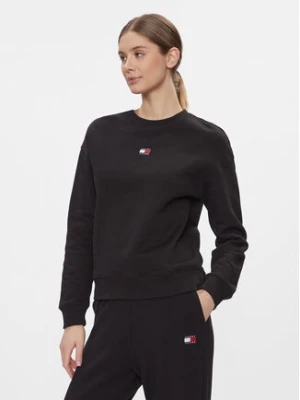 Zdjęcie produktu Tommy Jeans Bluza Badge DW0DW17325 Czarny Boxy Fit