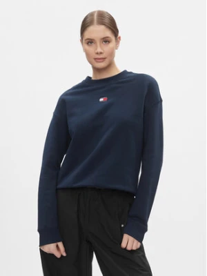 Zdjęcie produktu Tommy Jeans Bluza Badge DW0DW17325 Granatowy Boxy Fit