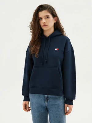Zdjęcie produktu Tommy Jeans Bluza Badge DW0DW19414 Granatowy Boxy Fit