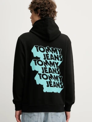 Tommy Jeans bluza bawełniana czarny