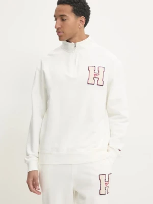 Tommy Jeans bluza bawełniana beżowy