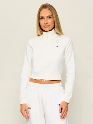 Tommy Jeans Bluza | Cropped Fit ecru