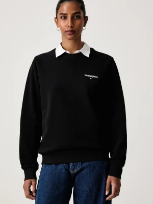 Tommy Jeans bluza damska bawełniana czarny