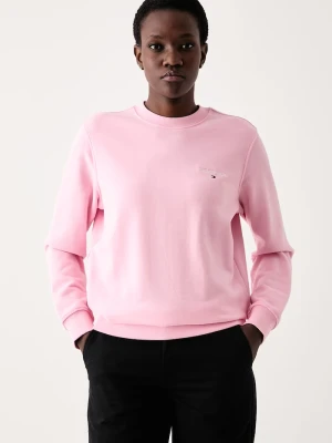 Tommy Jeans bluza damska bawełniana różowy