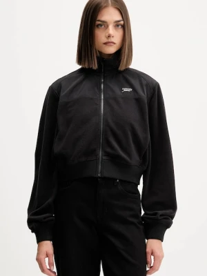 Tommy Jeans bluza damska kolor czarny gładka DW0DW21606