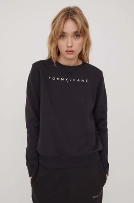 Tommy Jeans bluza damska kolor czarny DW0DW17323