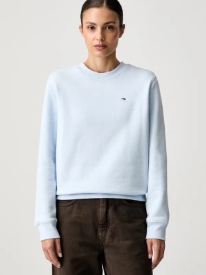 Tommy Jeans bluza damska z bawełną niebieski