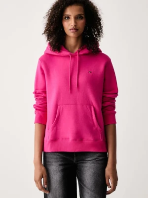 Tommy Jeans bluza damska z bawełną różowy