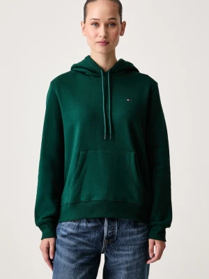 Tommy Jeans bluza damska z bawełną zielony