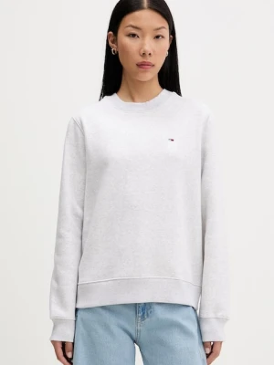 Tommy Jeans bluza damska z bawełny szary