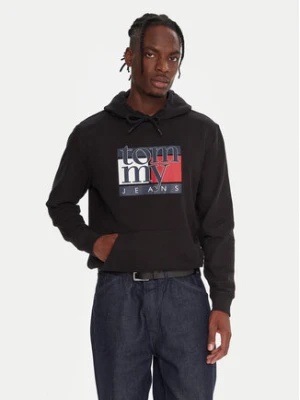 Tommy Jeans Bluza DM0DM22092 Czarny Relaxed Fit