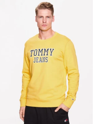 Tommy Jeans Bluza Entry Graphic DM0DM16366 Żółty Regular Fit