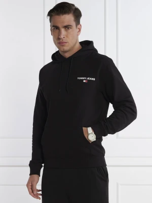 Tommy Jeans Bluza ENTRY GRAPHIC | Regular Fit czarny