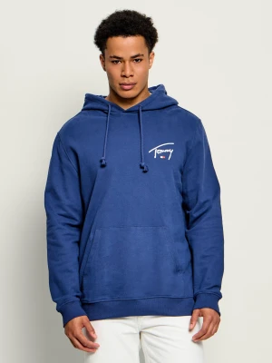 Tommy Jeans Bluza Entry Signature | Regular Fit granatowy