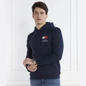 Tommy Jeans Bluza ESSENTIAL FLAG HOOD EXT | Regular Fit